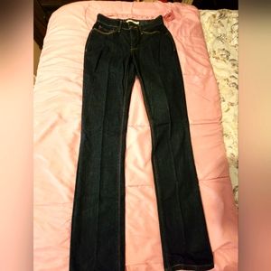 Levi 525 jeans dark blue size 4 medium